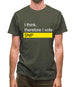 I Think, Therefore I Vote Snp Mens T-Shirt