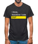 I Think, Therefore I Vote Snp Mens T-Shirt