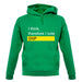 I Think, Therefore I Vote Snp unisex hoodie