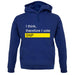 I Think, Therefore I Vote Snp unisex hoodie