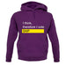 I Think, Therefore I Vote Snp unisex hoodie