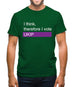 I Think, Therefore I Vote Ukip Mens T-Shirt