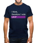 I Think, Therefore I Vote Ukip Mens T-Shirt