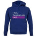 I Think, Therefore I Vote Ukip unisex hoodie