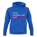 I Think, Therefore I Vote Ukip unisex hoodie