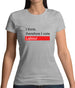 I Think, Therefore I Vote Labour Womens T-Shirt