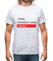 I Think, Therefore I Vote Labour Mens T-Shirt