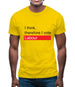 I Think, Therefore I Vote Labour Mens T-Shirt