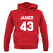 Jagger 43 unisex hoodie