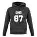 King 87 unisex hoodie