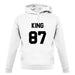 King 87 unisex hoodie