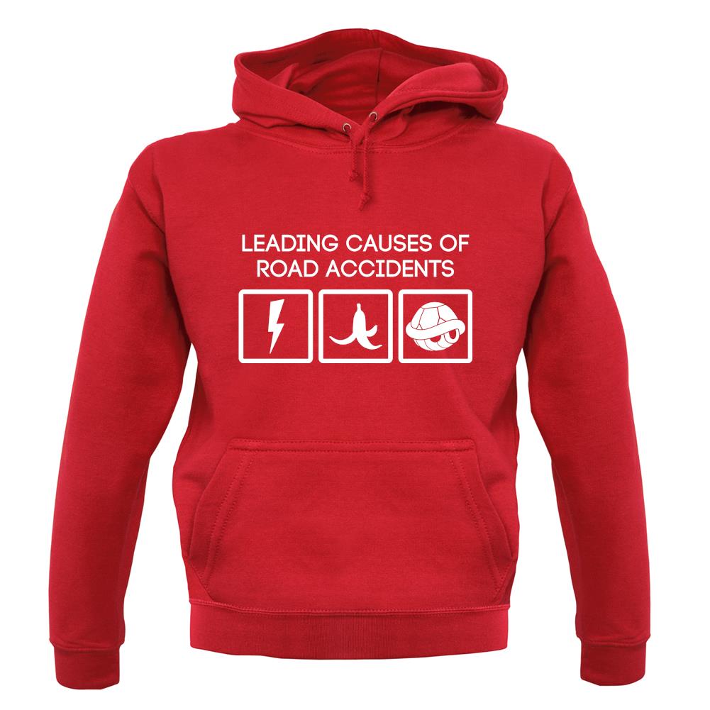 Leading Cause Of Road Accidents unisex hoodie