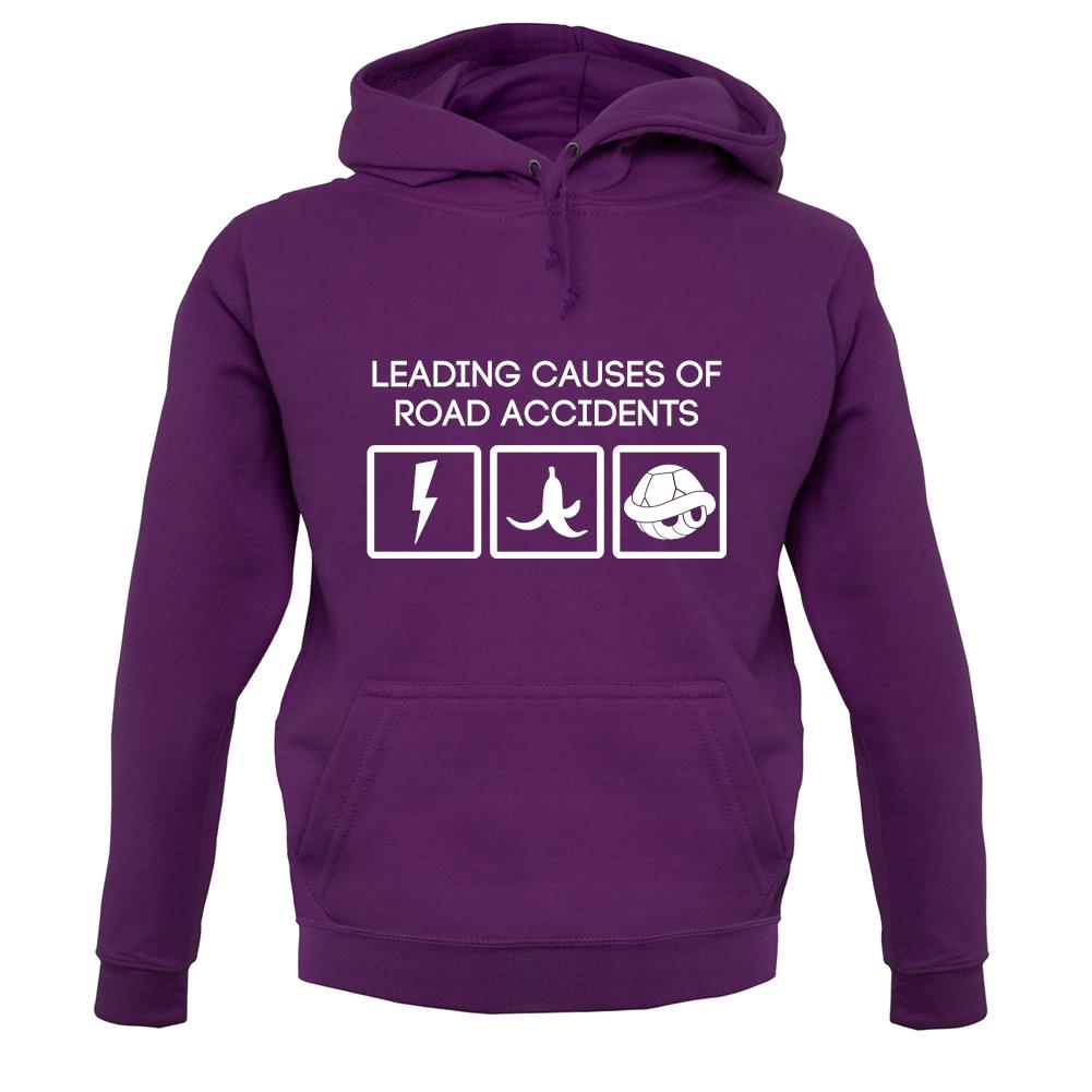 Leading Cause Of Road Accidents unisex hoodie