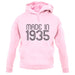 Made In 1935 unisex hoodie