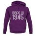 Made In 1945 unisex hoodie