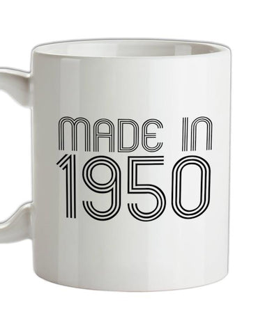 Made In 1950 Ceramic Mug