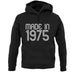 Made In 1975 unisex hoodie