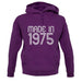 Made In 1975 unisex hoodie