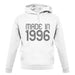 Made In 1996 unisex hoodie