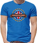 Made In Abingdon-On-Thames 100% Authentic Mens T-Shirt