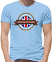 Made In Abingdon-On-Thames 100% Authentic Mens T-Shirt