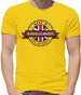Made In Burgh-Le-Marsh 100% Authentic Mens T-Shirt