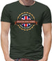 Made In Kingston-Upon-Thames 100% Authentic Mens T-Shirt