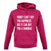 Money Can't Buy Happiness It Can Buy A Handbag unisex hoodie