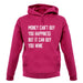 Money Can't Buy Happiness But It Can Buy Wine unisex hoodie