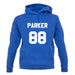Parker 88 unisex hoodie