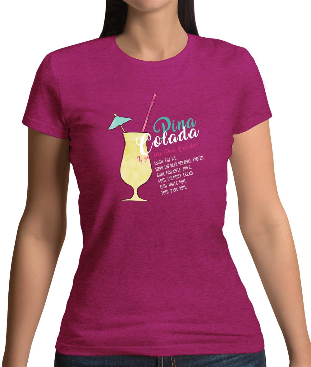 Pina Colada Womens T-Shirt