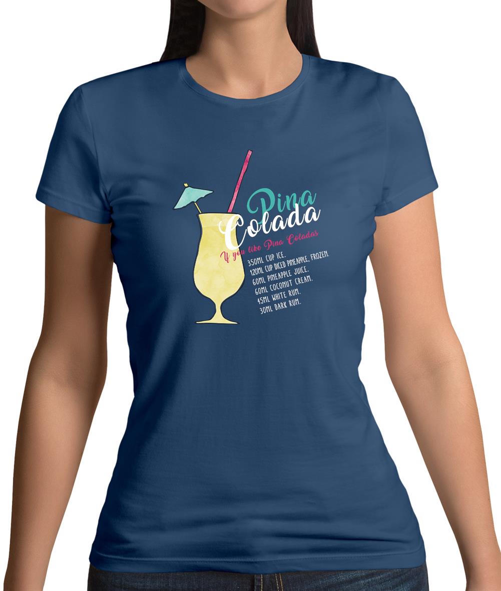 Pina Colada Womens T-Shirt