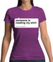 Someone Is Reading My Shirt Womens T-Shirt