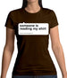 Someone Is Reading My Shirt Womens T-Shirt