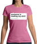 Someone Is Reading My Shirt Womens T-Shirt