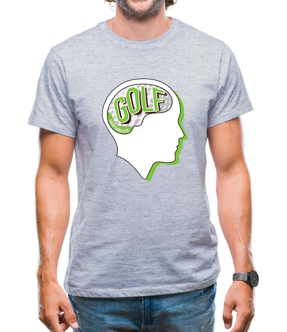 Golf Is All I Think Mens T-Shirt